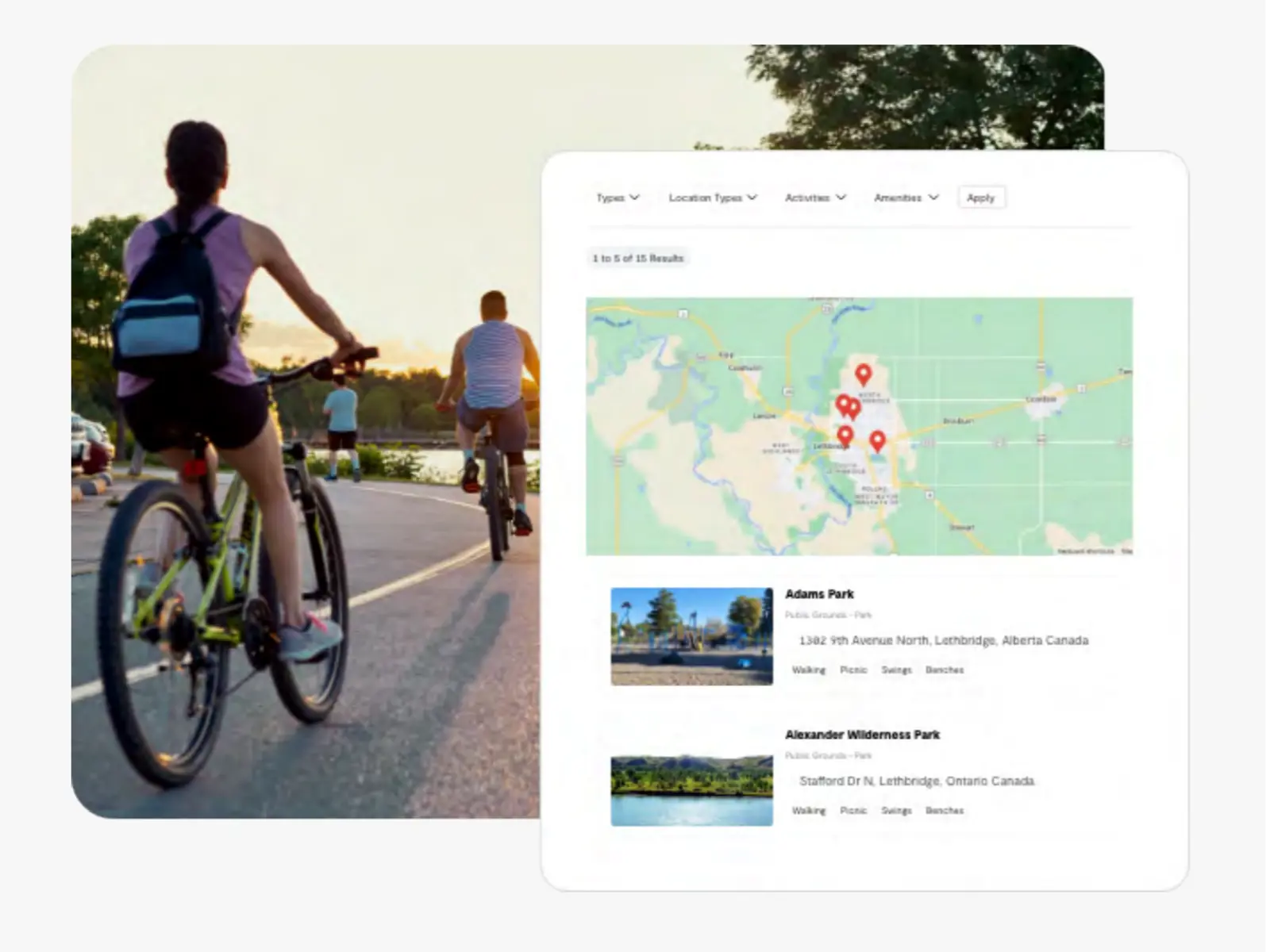 Govstack Rwanda Parks & Facilities for Govstack CMS