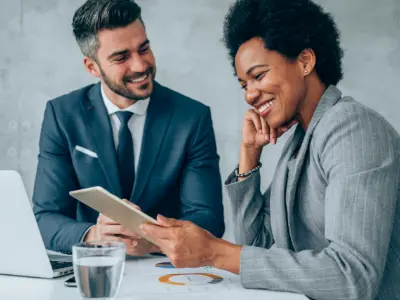 Business people working