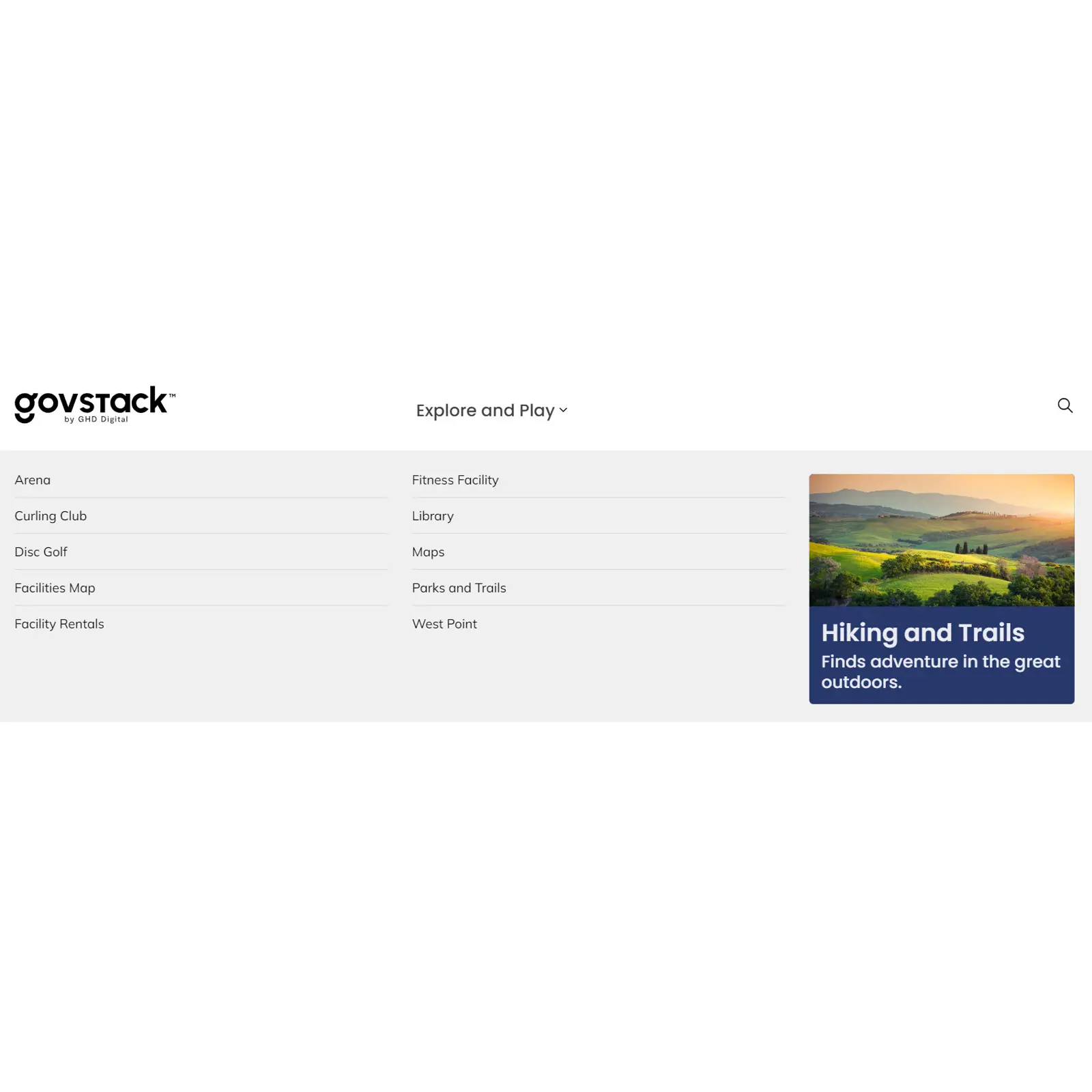 Add a Menu | Govstack Learning Centre